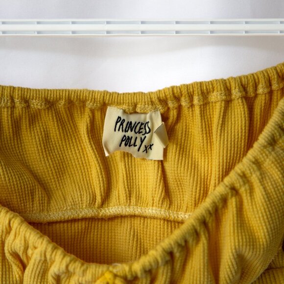 Princess Polly • Crop Top • US 6 • Yellow - Picture 11 of 17